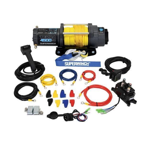 Электрическая лебедка Superwinch New Terra 4500 lbs SR с синтетическим тросом SUP1145270 фото