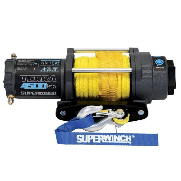 Электрическая лебедка Superwinch New Terra 4500 lbs SR с синтетическим тросом SUP1145270 фото