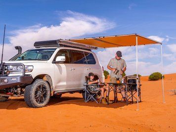 Автомобільна маркіза ARB AWNING W/LIGHT 2.5х2.5 м до багажника, з підсвіткою ARB 814407 814407 фото