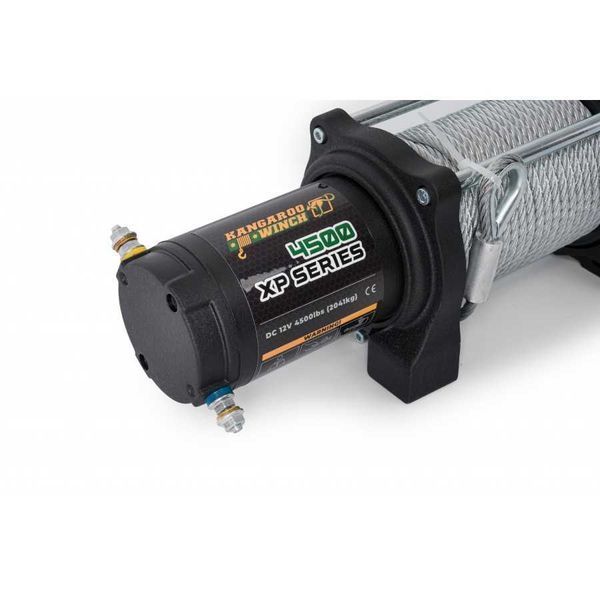 Лебідка Kangaroowinch зі сталевим тросом K4500XP 12V IP68 K4500XP-12V фото