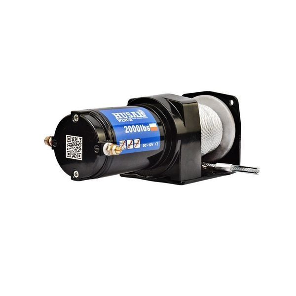 Электрическая лебедка Husarwinch BST 2000 lbs Y (тяговое усилие 907 кг) 5903738831029 фото
