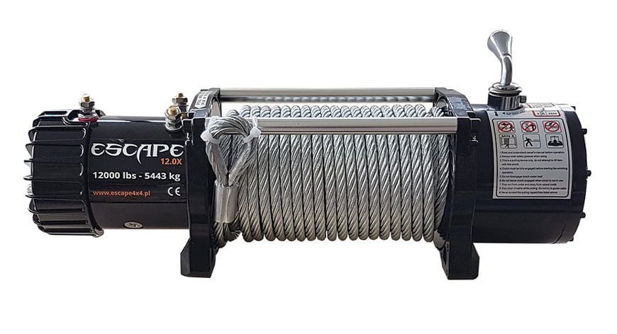 Лебідка Escape 12000lbs 12.0x [5443kg] 12V 12.0x фото
